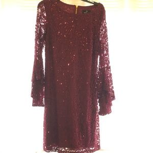 Maroon Women’s Dress